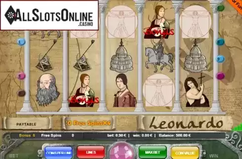 Screen2. Leonardo (9) from Portomaso Gaming