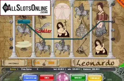 Screen4. Leonardo (9) from Portomaso Gaming