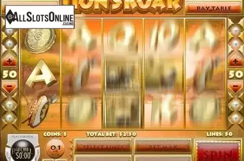Screen6. Lion's Roar (Rival Gaming) from Rival Gaming