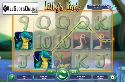 Win screen 3. Lilly's Pad from Arrows Edge