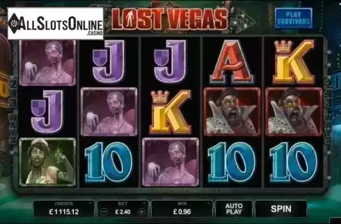 Screen7. Lost Vegas from Microgaming