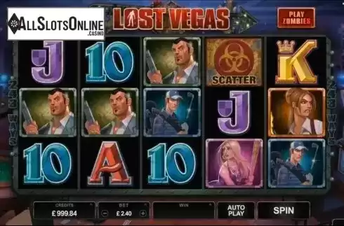 Screen4. Lost Vegas from Microgaming