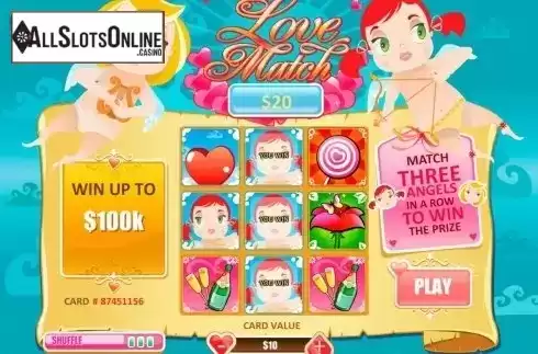 Screen3. Love Match from Playtech