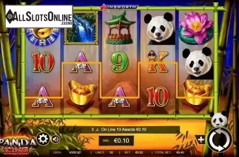 Win Screen 2. Panda King from Ainsworth