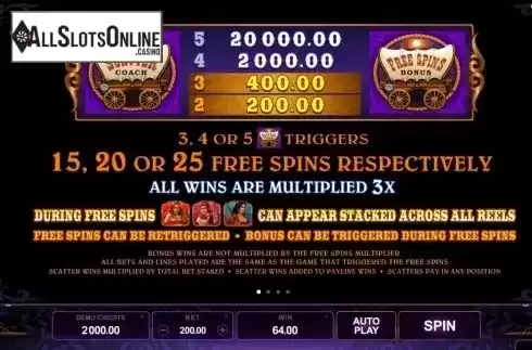 Screen2. Pistoleras from Microgaming