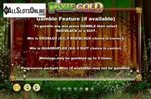Screen7. Pixie Gold from Lightning Box