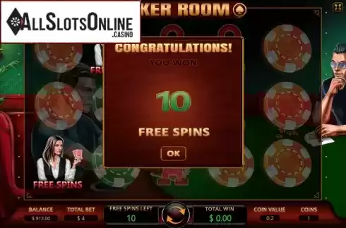 Win Screen 1. Poker Room from Charismatic