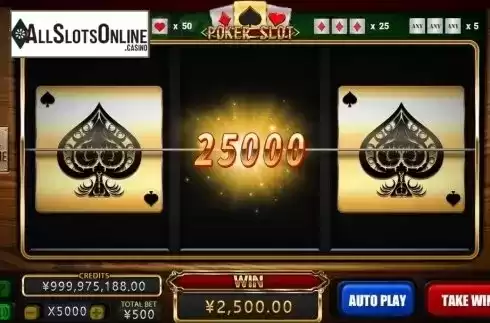 Win Screen. Poker Slot from CQ9Gaming