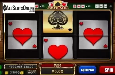 Reel Screen. Poker Slot from CQ9Gaming