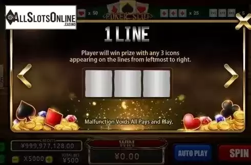Line. Poker Slot from CQ9Gaming