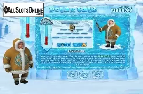 Paytable 3. Polar Tale from GamesOS