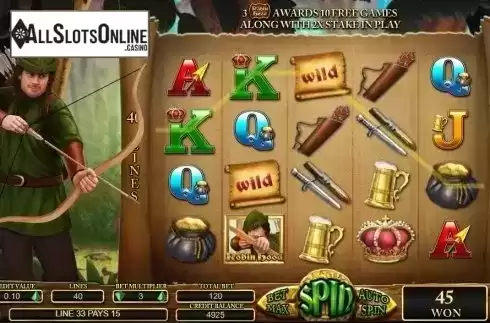 Win screen. Robin Hood (Evoplay) from Evoplay Entertainment