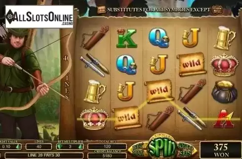 Wild Win screen. Robin Hood (Evoplay) from Evoplay Entertainment