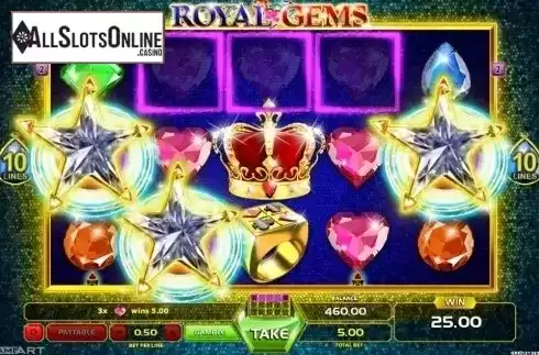 Win Screen . Royal Gems (GameArt) from GameArt