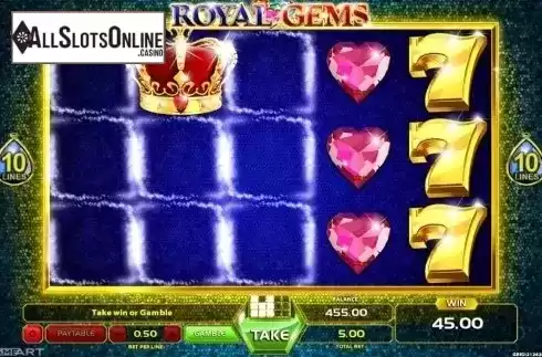 Win Screen 2. Royal Gems (GameArt) from GameArt