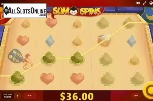 Win Screen 2. Sumo Spins from Red Tiger