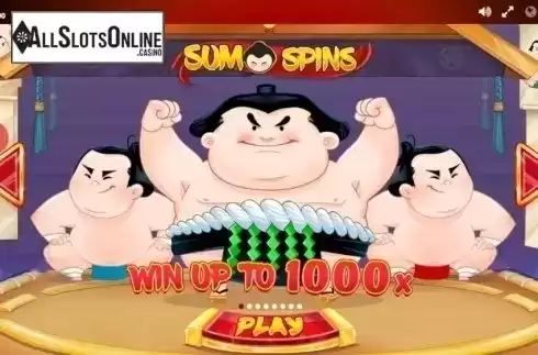 Paytable 1. Sumo Spins from Red Tiger