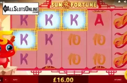 Win screen 2. Sun Fortune from Red Tiger