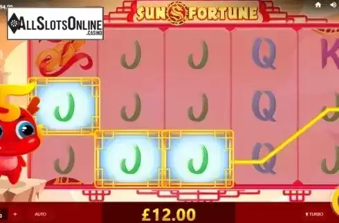 Win screen 1. Sun Fortune from Red Tiger