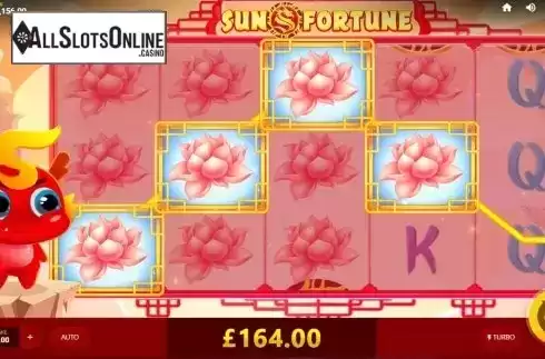 Super win screen. Sun Fortune from Red Tiger