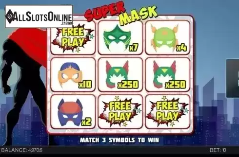 Screen5. Super Mask from Spinomenal