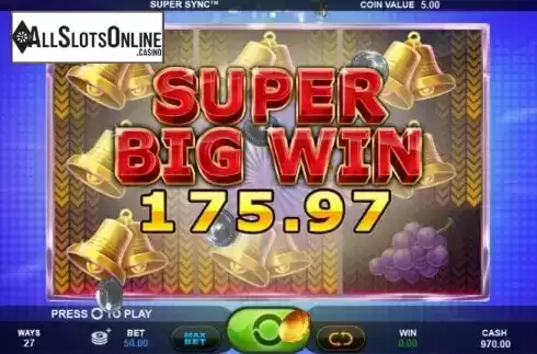 Super Big Win. Super Sync from Plank Gaming