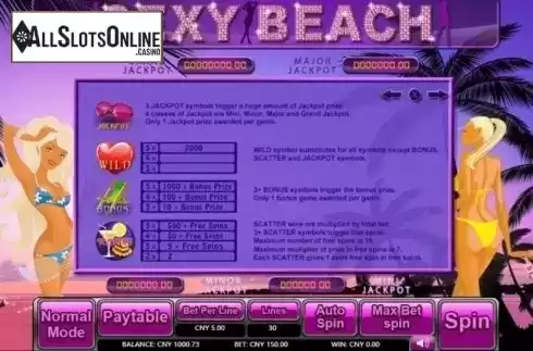 Features. Sexy Beach from Aiwin Games