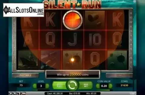 Screen3. Silent Run from NetEnt