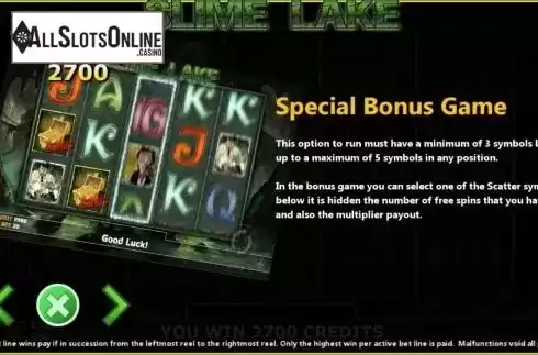 Special Bonus Game