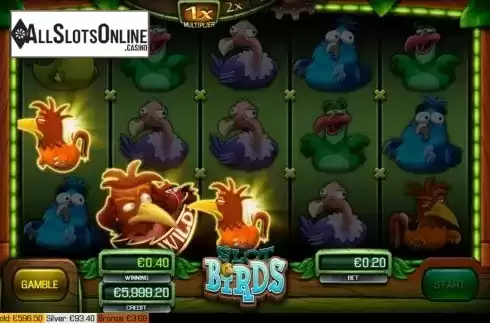 Win screen 1. Slot Birds from Apollo Games