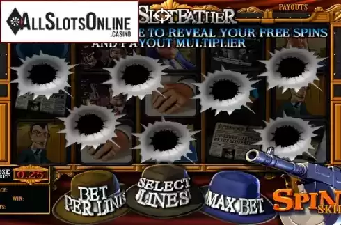 Free spins. Slotfather from Betsoft