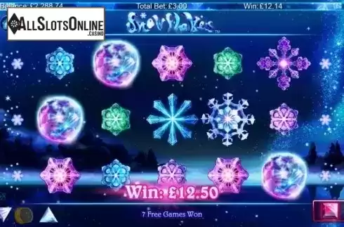 Screen 3. Snowflakes from NextGen