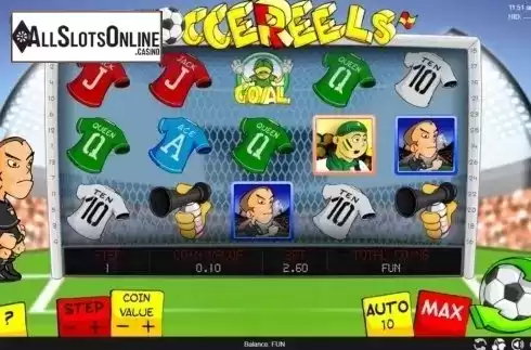 Reel Screen. Soccereels from Espresso Games