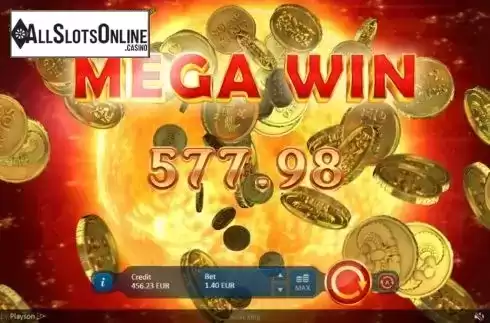 Mega Win. Solar King from Playson