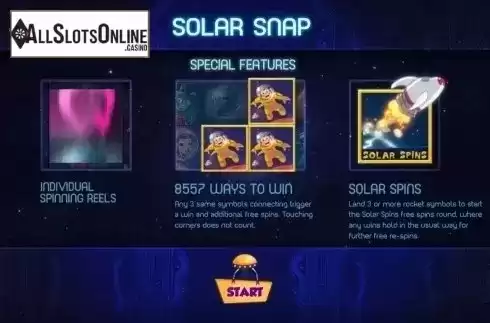 Screen2. Solar Snap from Cayetano Gaming