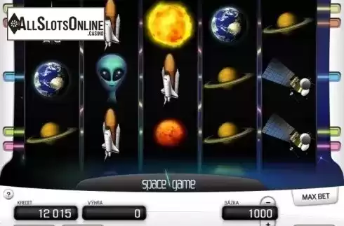 Game Screen. Space Game from Apollo Games