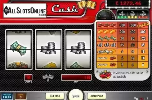 Screen3. Speed Cash from Play'n Go