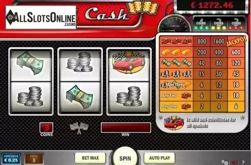 Screen2. Speed Cash from Play'n Go