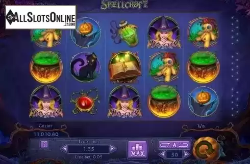 Screen 1. SpellCraft from Playson