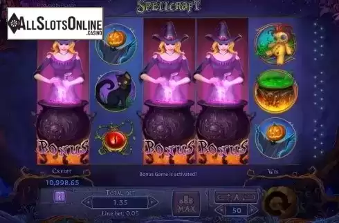 Screen 4. SpellCraft from Playson