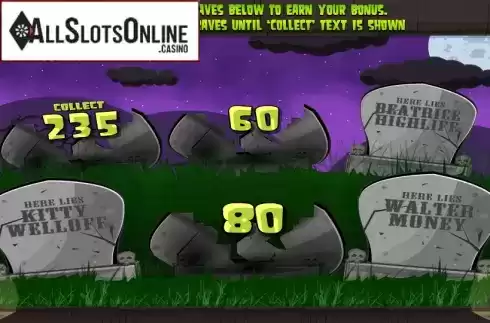 Bonus game. The Ghouls (Betsoft) from Betsoft