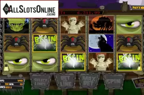 Bonus game. The Ghouls (Betsoft) from Betsoft