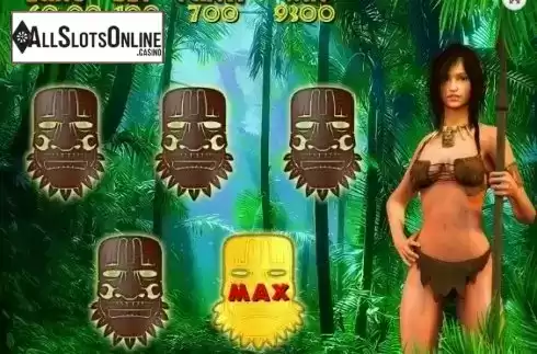 Bonus Game screen. The Jungle from Magic Dreams