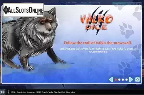 Info. Valko Dice from GAMING1