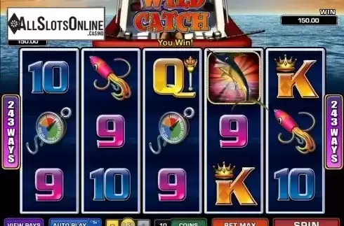 Screen7. Wild Catch (Microgaming) from Microgaming