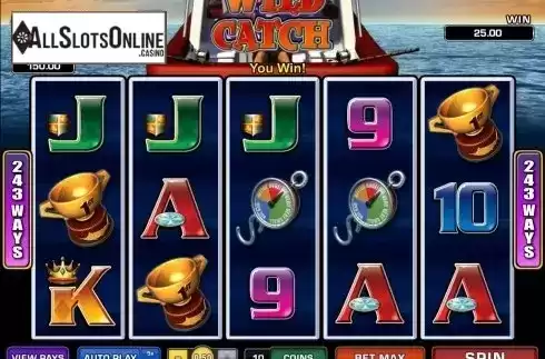 Screen6. Wild Catch (Microgaming) from Microgaming