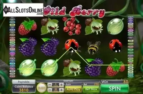 Win Screen . Wild Berry from Genii