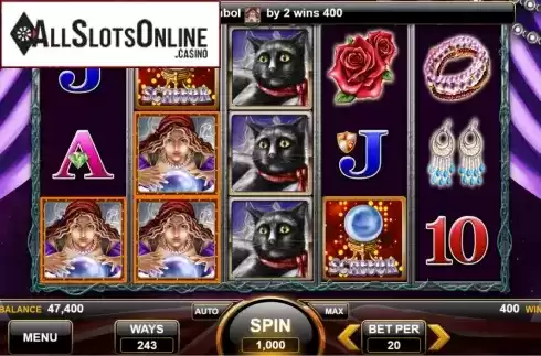 Win Screen 1. Wild Gypsy from Spin Games