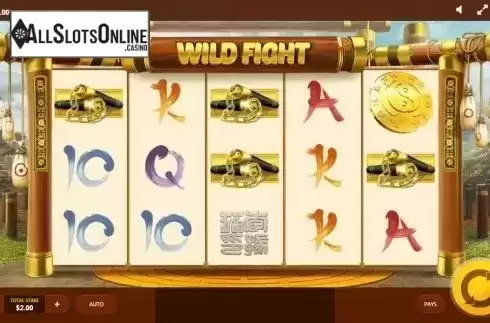 Screen 1. Wild Fight from Red Tiger
