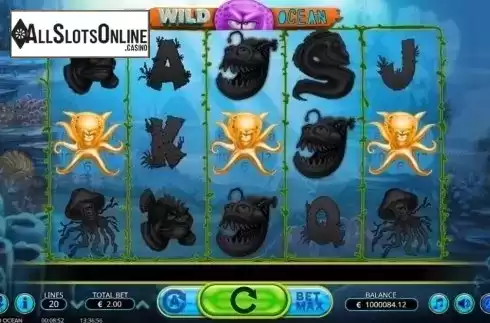 Octopus Bonus Wheel. Wild Ocean from Booming Games